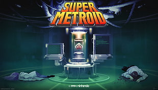 Super Metroid digital wallpaper, Super Metroid, Metroid, video games