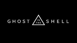 Ghost in the Shell logo, Ghost in the Shell, minimalism, simple, text