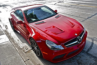 photo of re Mercedes Benz sports coupe