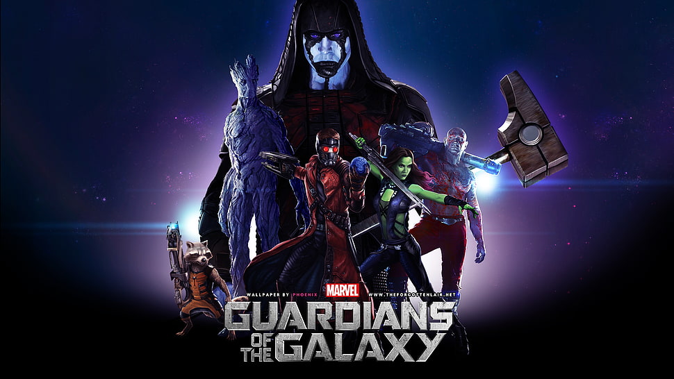 Marvel Comics, Guardians of the Galaxy, Gamora , Drax the Destroyer HD wallpaper