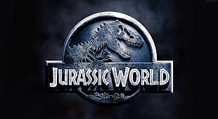Jurassic World logo HD wallpaper