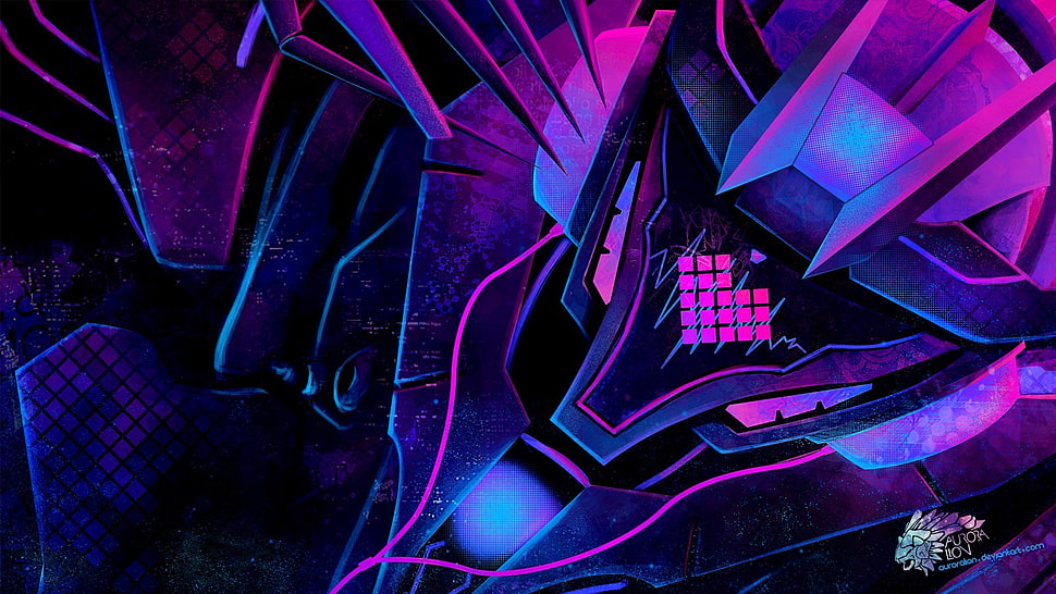 robot poster, Transformers, artwork, sound wave HD wallpaper