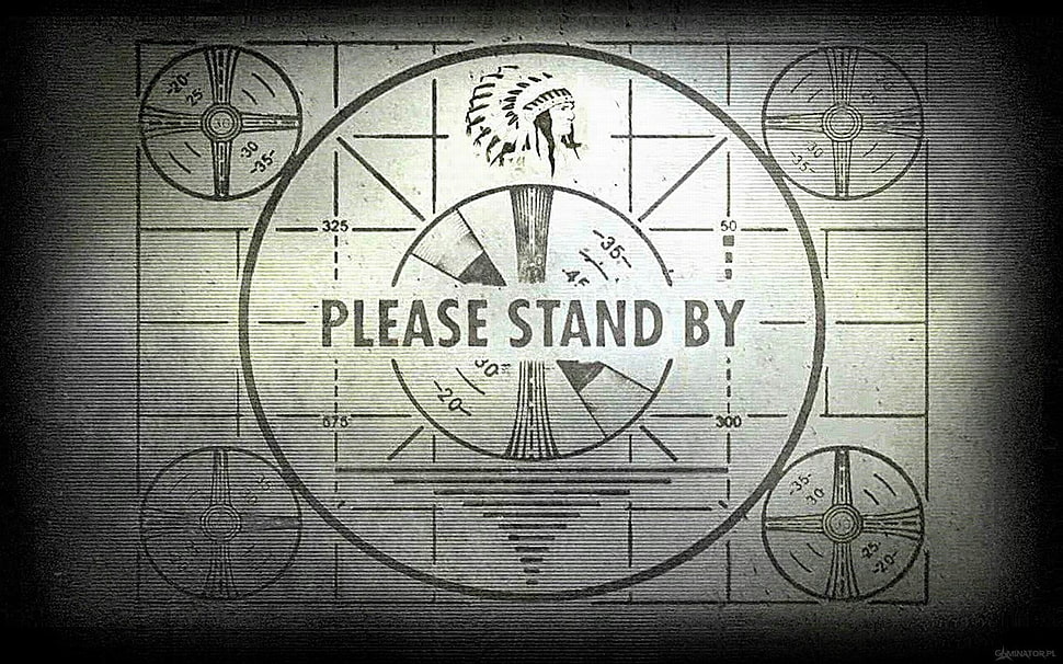 Please Stand By wallpaper HD wallpaper