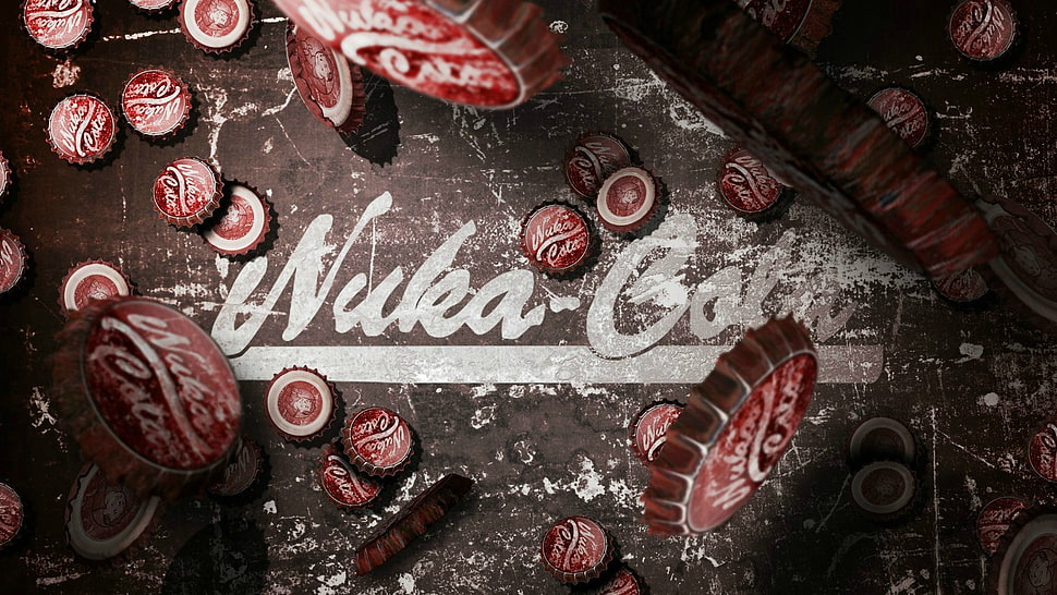 Nuka-Cola logo, Fallout, Nuka Cola, Fallout: New Vegas, video games HD wallpaper