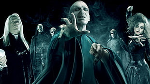 Voldemort, Harry Potter, Lord Voldemort, Bellatrix Lestrange, Death Eater HD wallpaper