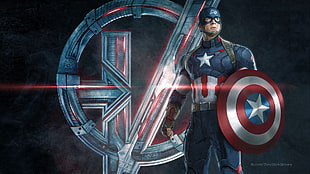 Captain America graphic wallpaper HD wallpaper