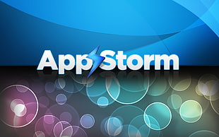 App Storm logo HD wallpaper