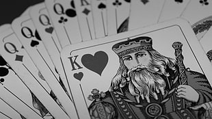 playing cards, playing cards, king HD wallpaper
