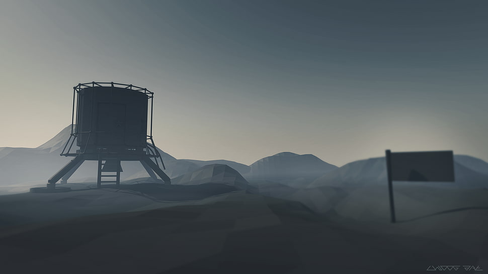 low poly, Moon, space HD wallpaper