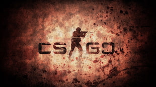 CS Go logo HD wallpaper