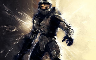 photo of Halo 3 digital wallpaper
