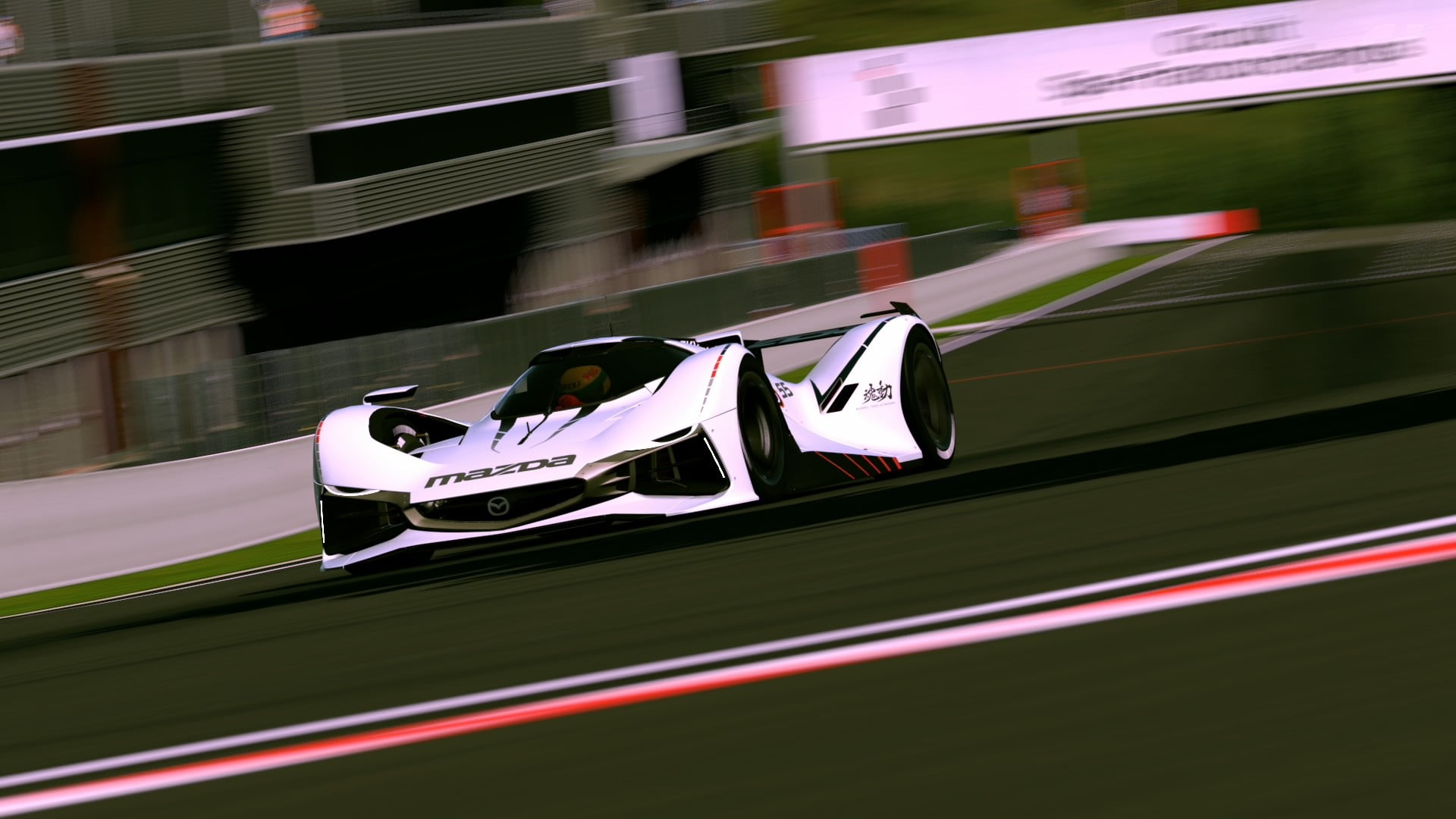 white and black RC car, video games, Mazda LM55 Vision Gran Turismo, Gran Turismo 6, Gran Turismo