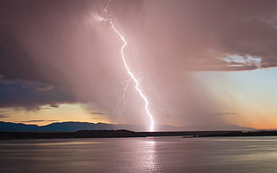 showing of Thunder storm photography HD wallpaper