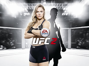 Ronda Rousey EA Sports UFC 2 digital wallpaper
