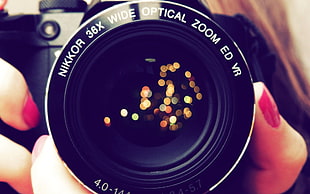 closeup photo of DSLR camera HD wallpaper