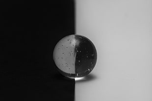 macro photography of round stainless steel part decor