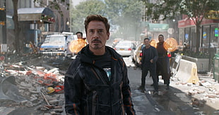 Tony Stark, Avengers: Infinity War, Robert Downey Jr., Iron Man HD wallpaper