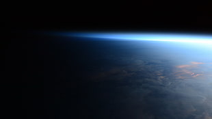 Earth atmosphere, space, Earth, Level HD wallpaper