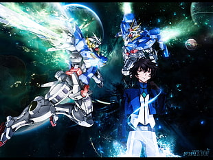 Gundam 00 wallpaper, Mobile Suit Gundam 00, Gundam, Setsuna F. Seiei, Gundam 00 exia HD wallpaper
