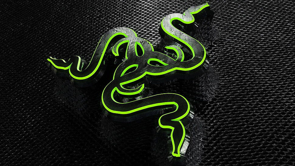 Razer logo, Razer, digital art HD wallpaper