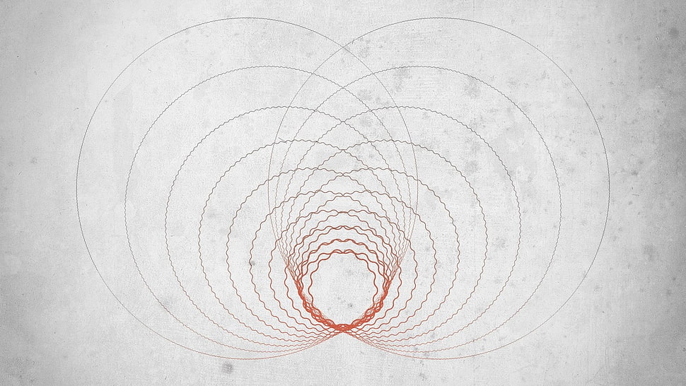 spiral wallpaper, minimalism HD wallpaper