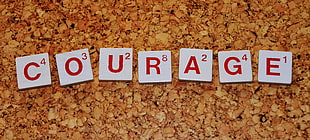 Courage scrabble game
