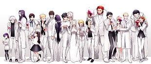 Bleach character illustration, Fate Series, Fate/Zero, Irisviel von Einzbern, Saber HD wallpaper