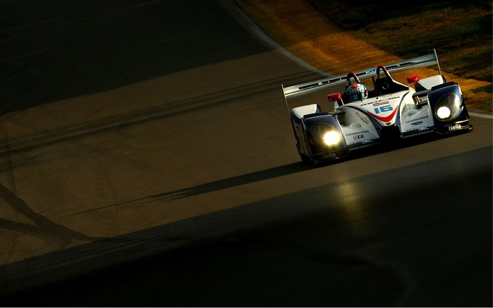 white Formula 1, car HD wallpaper