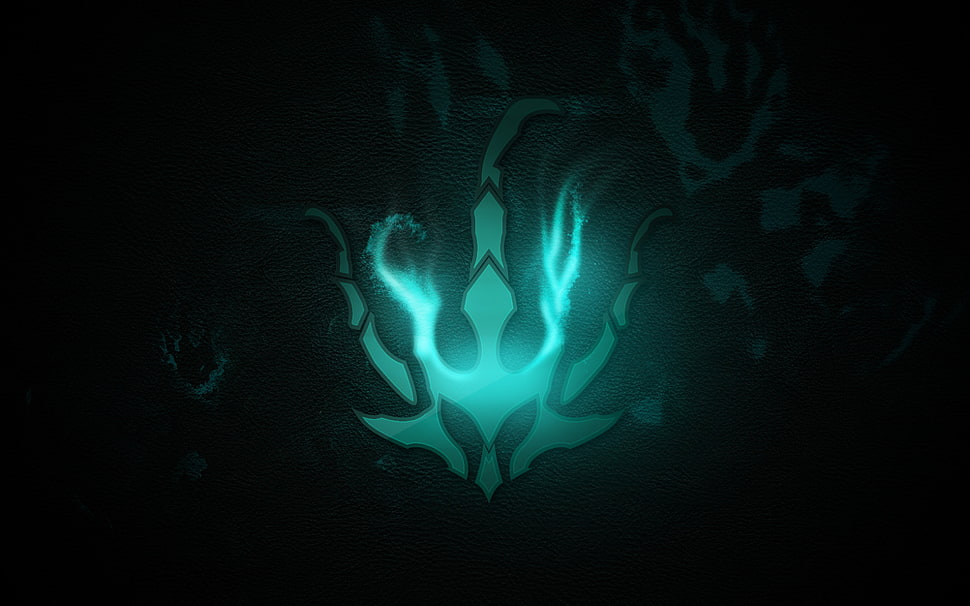 black and green logo, League of Legends, Thresh HD wallpaper