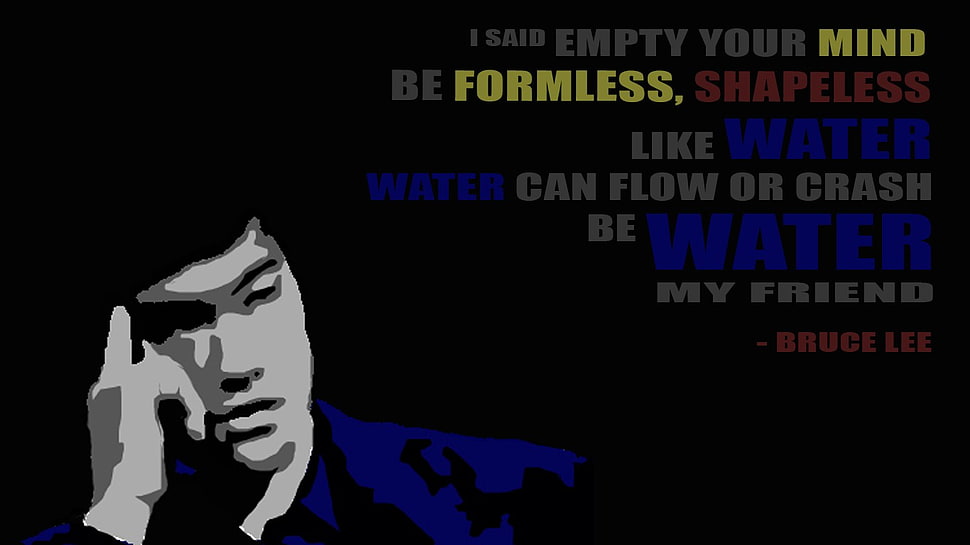 man wearing black shirt illustration HD wallpaper