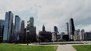 assorted hi-rise buildings, cityscape, Chicago