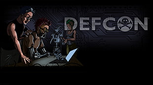 Defcon poster, DefCon, hacking HD wallpaper