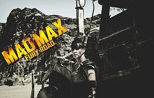 Mad Max Fury Road wallpaper, Mad Max: Fury Road, Charlize Theron, apocalyptic, movies HD wallpaper