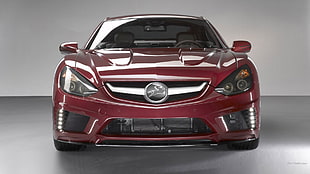 red and white Honda Civic sedan, Mercedes C-25, Mercedes Benz, car, vehicle