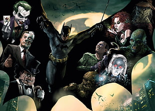 Batman poster, DC Comics, Batman HD wallpaper
