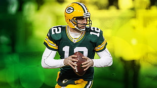 Green Bay Packers number 12 player HD wallpaper