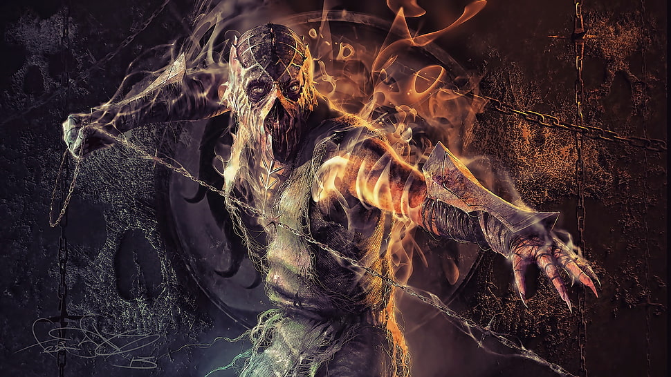 Mortal Kombat, artwork, video games, fantasy art HD wallpaper