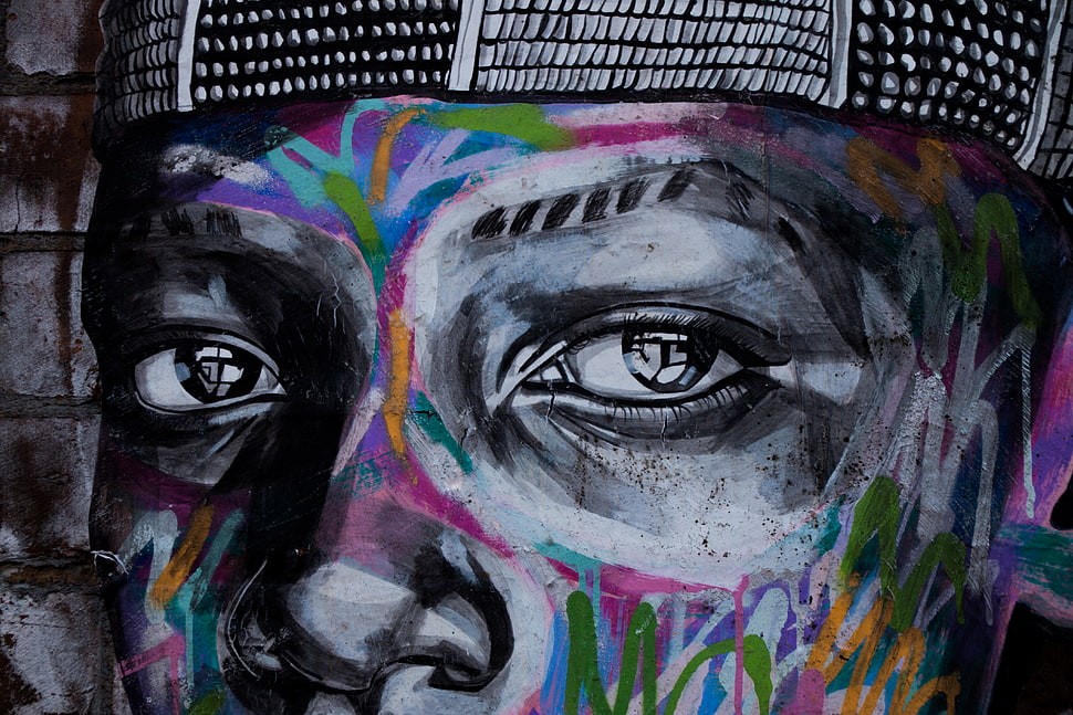 Graffiti,  Eyes,  Art,  Street art HD wallpaper