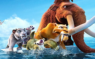 Ice Age digital wallpaper, Ice Age, Ice Age: Continental Drift HD wallpaper