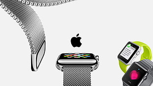 silver case Apple Watch