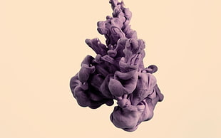purple color explosion