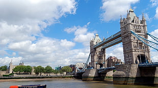 photo of Tower Bridge in London HD wallpaper
