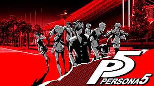 Persona 5 digital wallpaper, Persona 5, Protagonist (Persona 5), Persona series