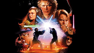 movie characters poster, movies, Star Wars, Star Wars: Episode III - The Revenge of the Sith, Anakin Skywalker