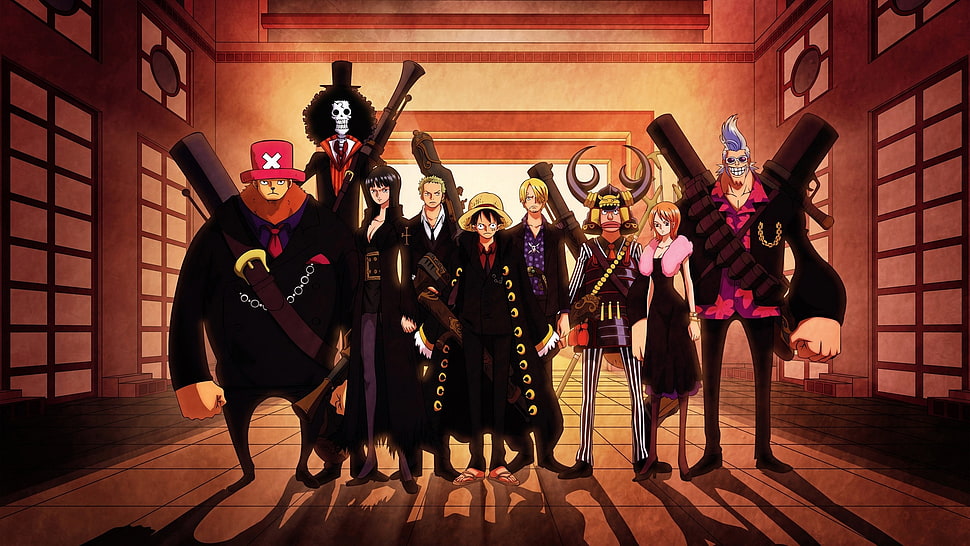One Piece poster HD wallpaper