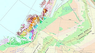 world map application screenshot, map