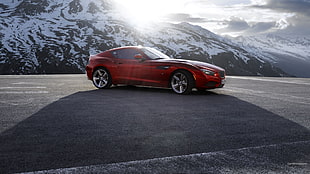 red coupe, BMW Z4, BMW, red cars, vehicle
