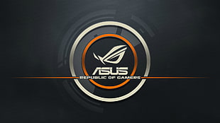 Asus Republic of Gamers logo HD wallpaper