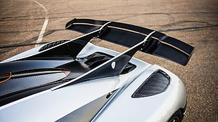 black car spoiler, Koenigsegg One:1, car