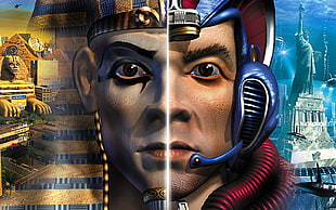 Egypt, fantasy art, artwork, Civilization: Call to Power HD wallpaper